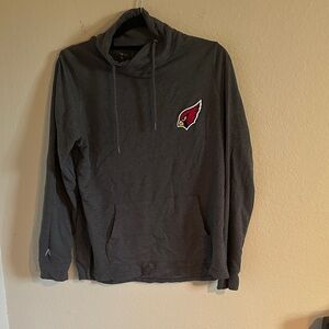 Antigua Charcoal Hoodie Arizona Cardinals